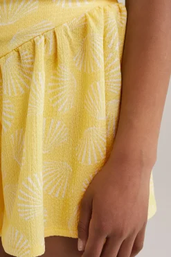 Meisjes short met dessin