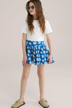 Meisjes short met dessin