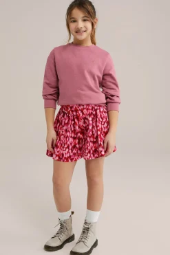 Meisjes short met dessin