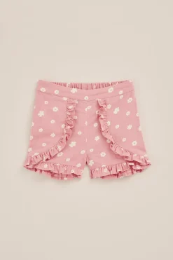 Meisjes short met dessin
