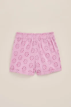 Meisjes short met embroidery