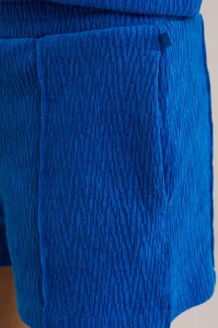 Meisjes short met structuur