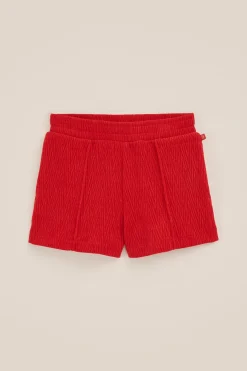 Meisjes short met structuur