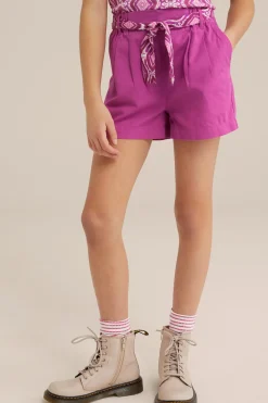Meisjes short van katoen