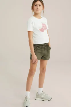Meisjes short van katoen