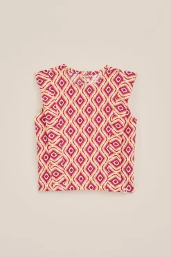 Meisjes singlet met dessin