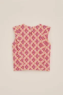 Meisjes singlet met dessin