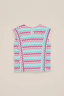 Meisjes singlet met dessin