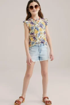 Meisjes singlet met dessin