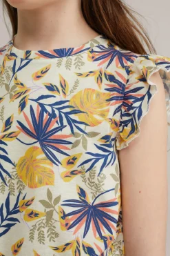 Meisjes singlet met dessin