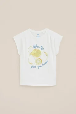 Meisjes singlet met embroidery