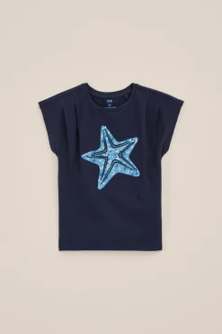 Meisjes singlet met embroidery