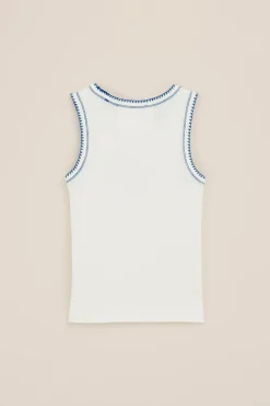 Meisjes singlet met opdruk
