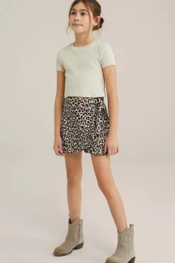 Meisjes skort met dessin