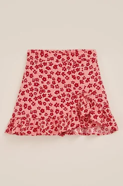 Meisjes skort met dessin