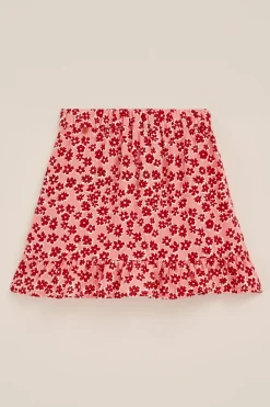 Meisjes skort met dessin