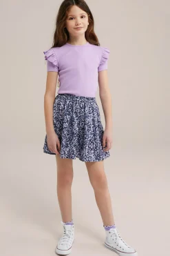 Meisjes skort met dessin