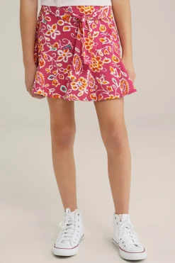 Meisjes skort met dessin