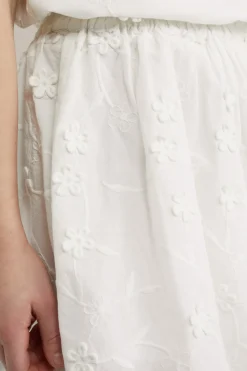 Meisjes skort met embroidery