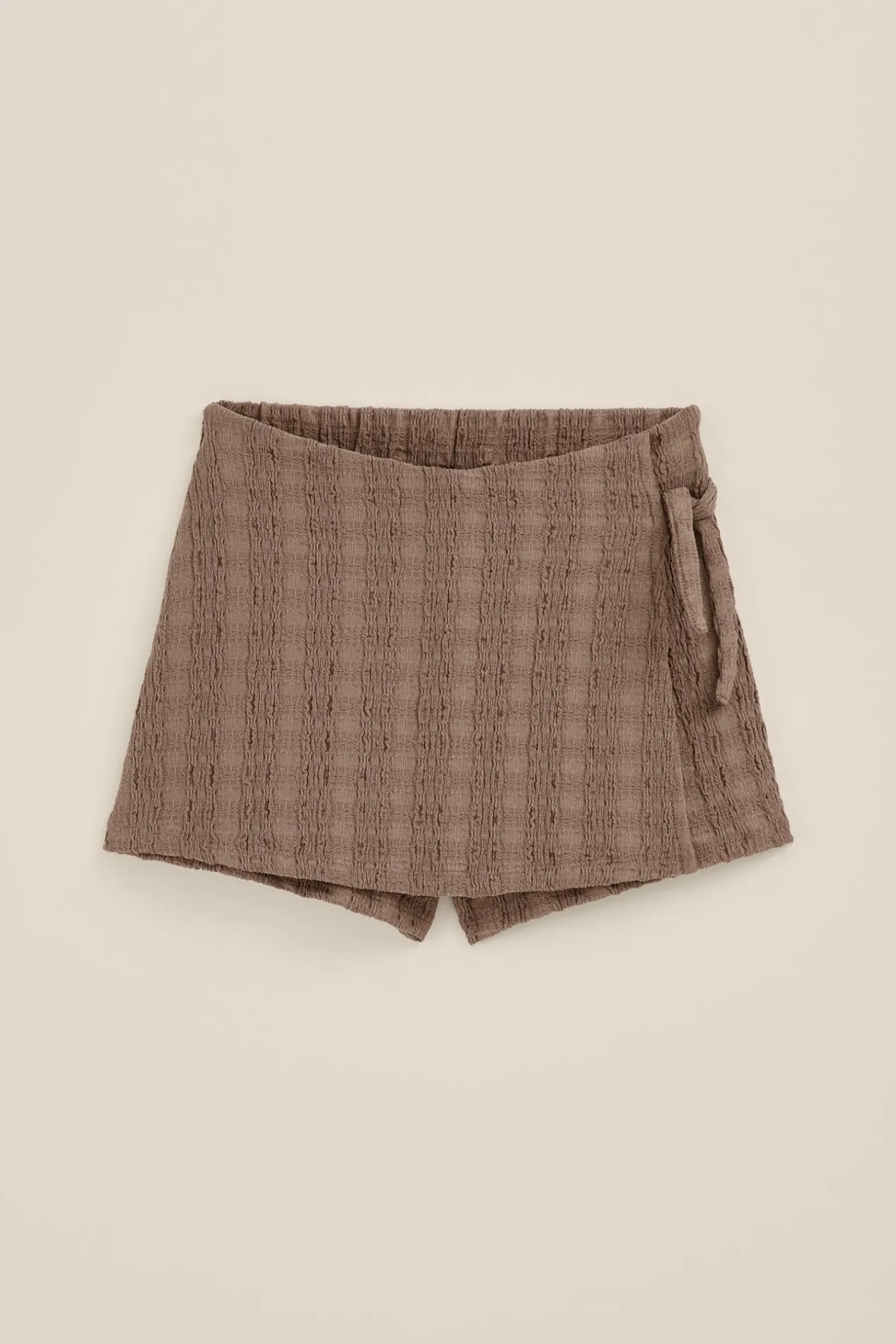 Meisjes skort met structuur