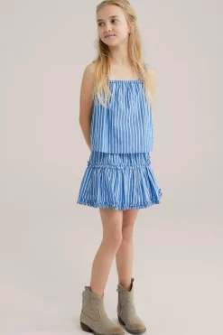 Meisjes skort met structuur