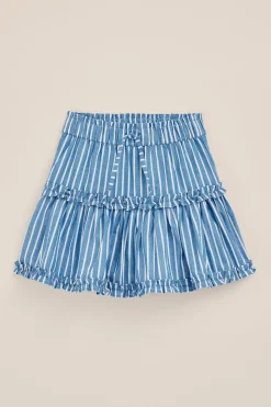 Meisjes skort met structuur