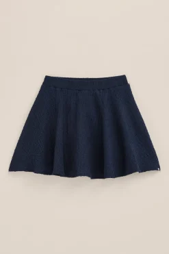 Meisjes skort met structuur