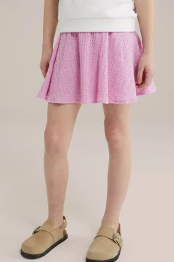 Meisjes skort met structuur
