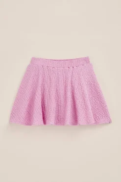 Meisjes skort met structuur