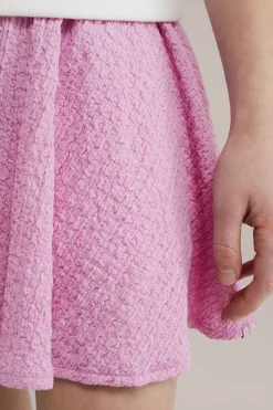 Meisjes skort met structuur
