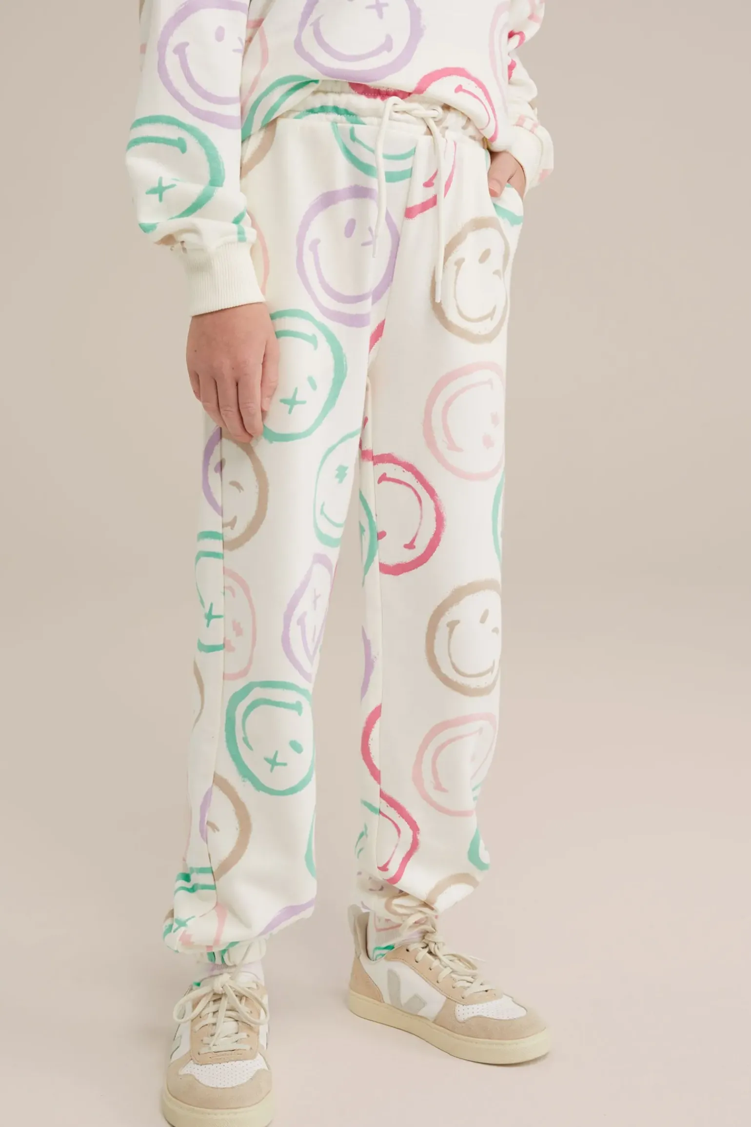 Meisjes SmileyWorld® joggingbroek met dessin