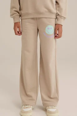 Meisjes SmileyWorld&reg; straight fit joggingbroek