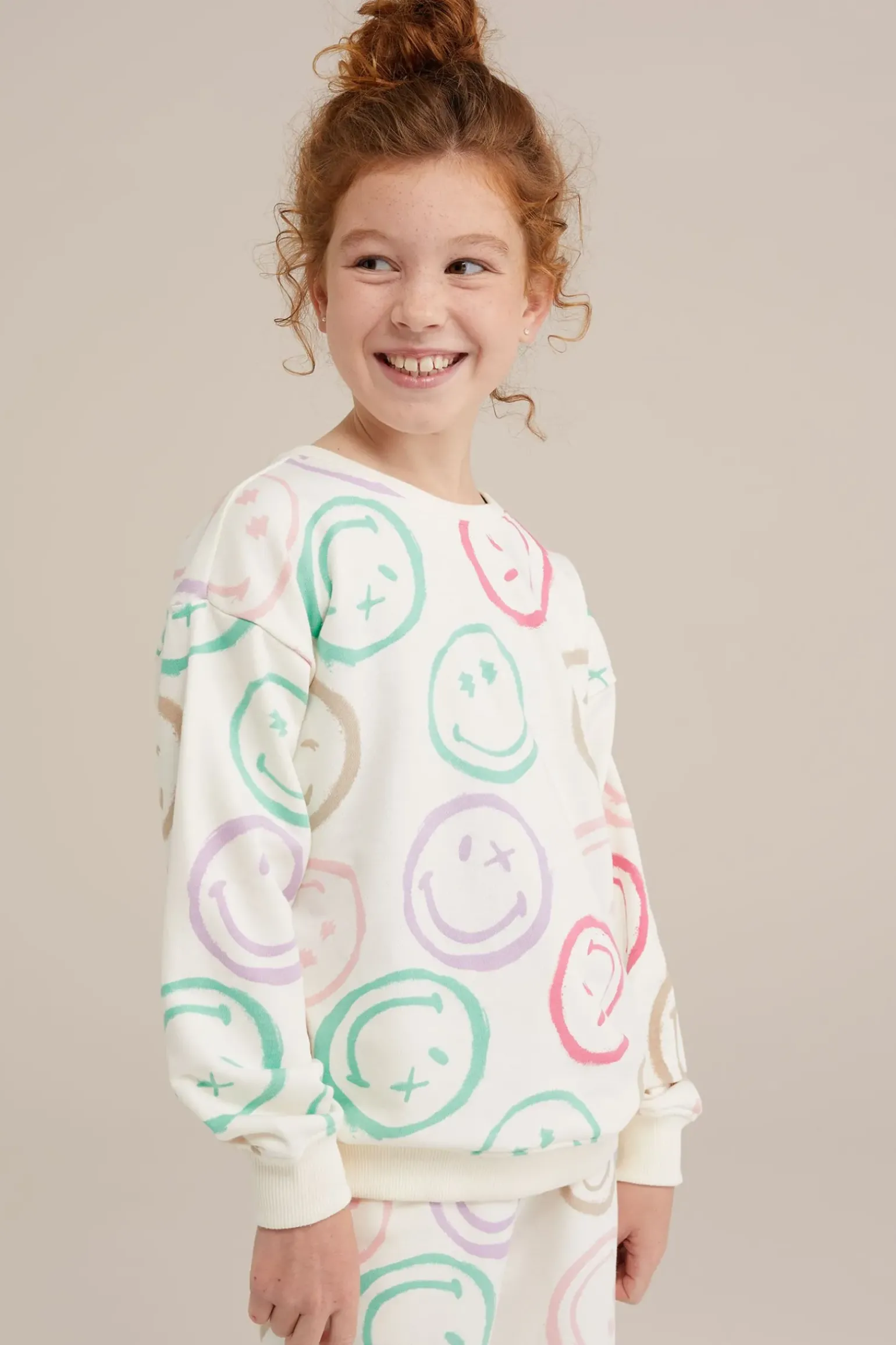 Meisjes SmileyWorld® trui met dessin