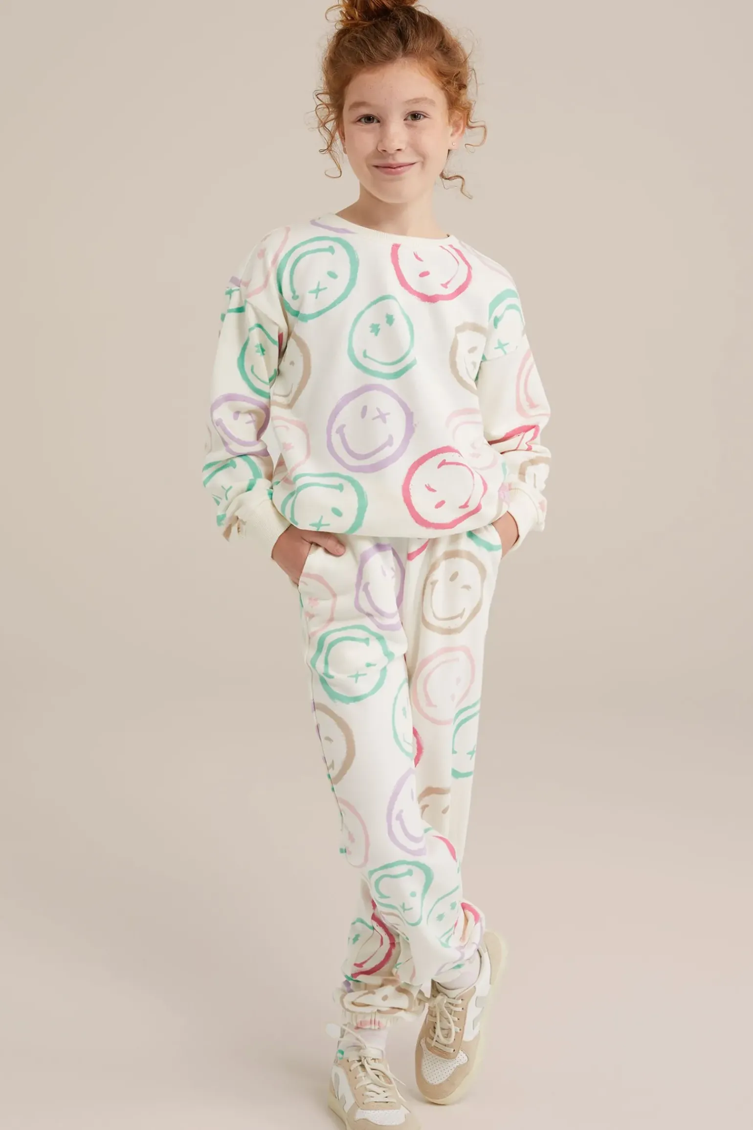 Meisjes SmileyWorld® trui met dessin