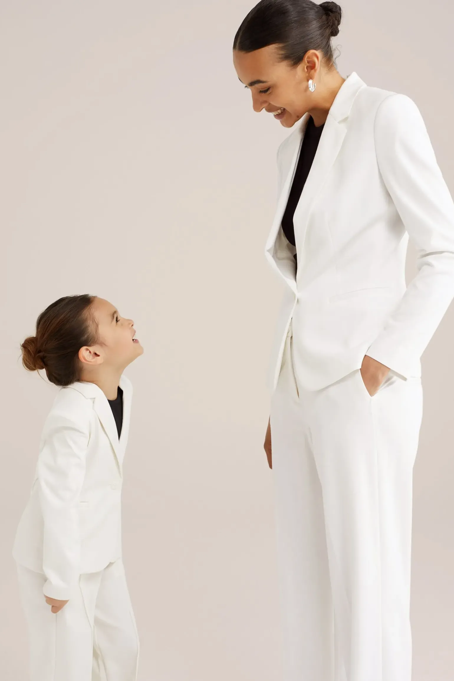 Meisjes straight fit broek