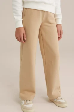 Meisjes straight fit joggingbroek
