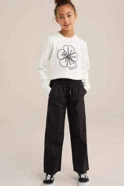 Meisjes straight leg broek
