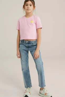 Meisjes straight leg jeans