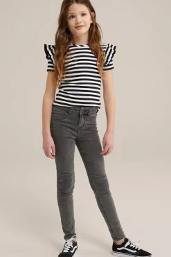 Meisjes superskinny jegging met stretch