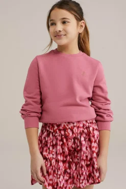 Meisjes sweater met embroidery