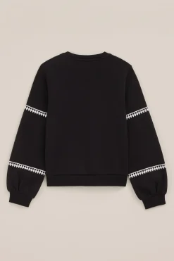 Meisjes sweater met embroidery