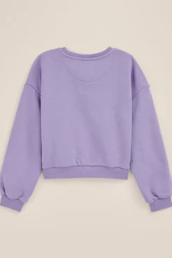 Meisjes sweater met opdruk