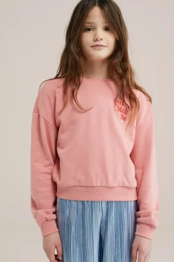 Meisjes sweater met opdruk