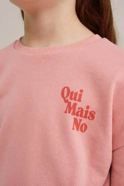 Meisjes sweater met opdruk