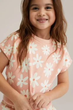 Meisjes sweatshort met dessin