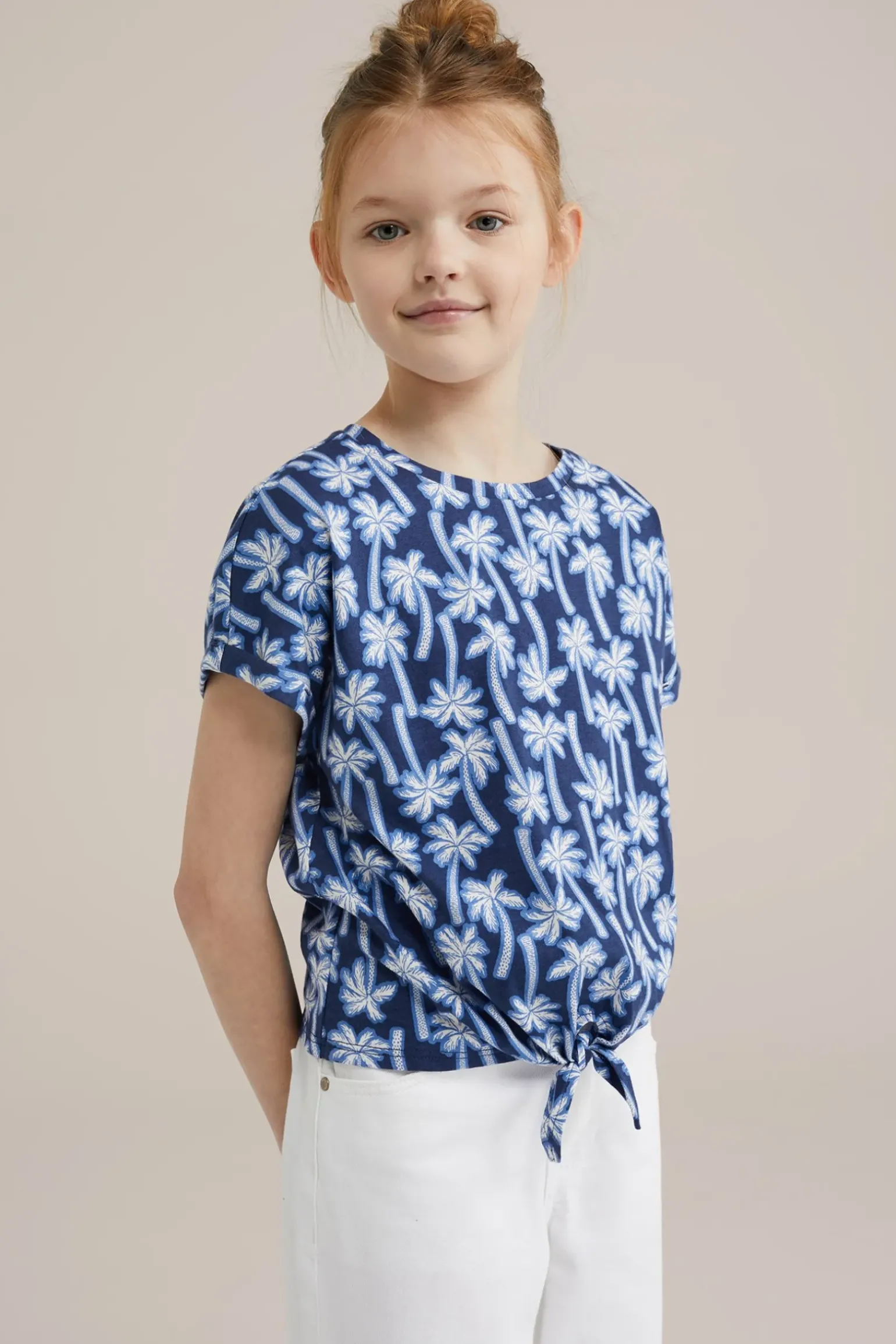Meisjes top met dessin
