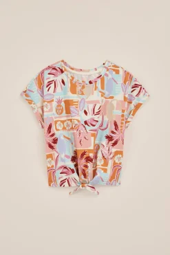 Meisjes top met dessin