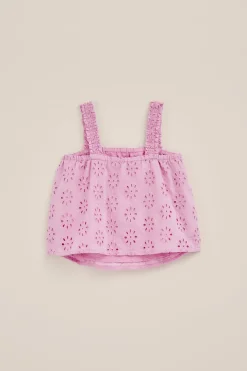 Meisjes top met embroidery