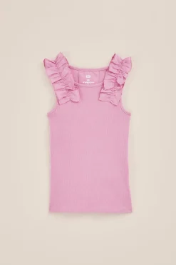 Meisjes top met ruches