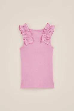 Meisjes top met ruches